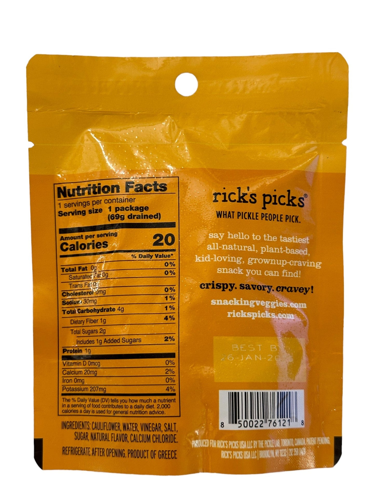 NEW Snacking Cauliflower - 5 pack!