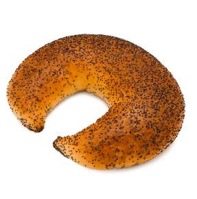 Bakers Crescent with Poppy Seeds - 3PK