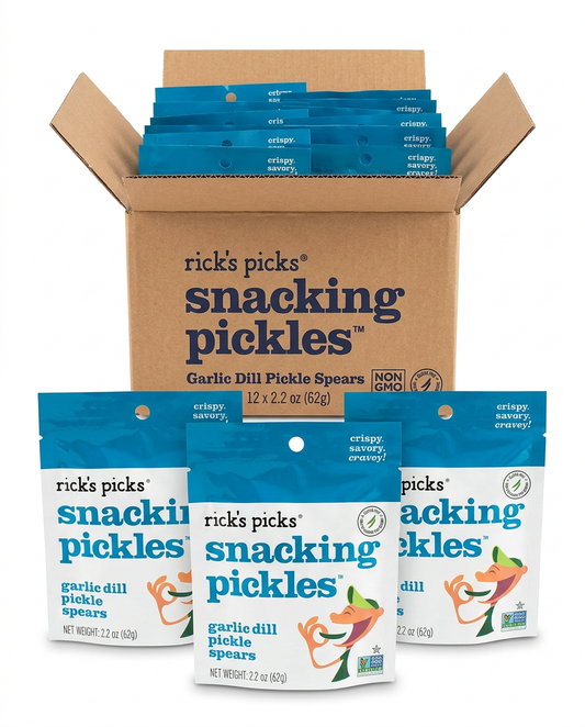 Garlic-Dill Snacking Pickles - 12 Pack!