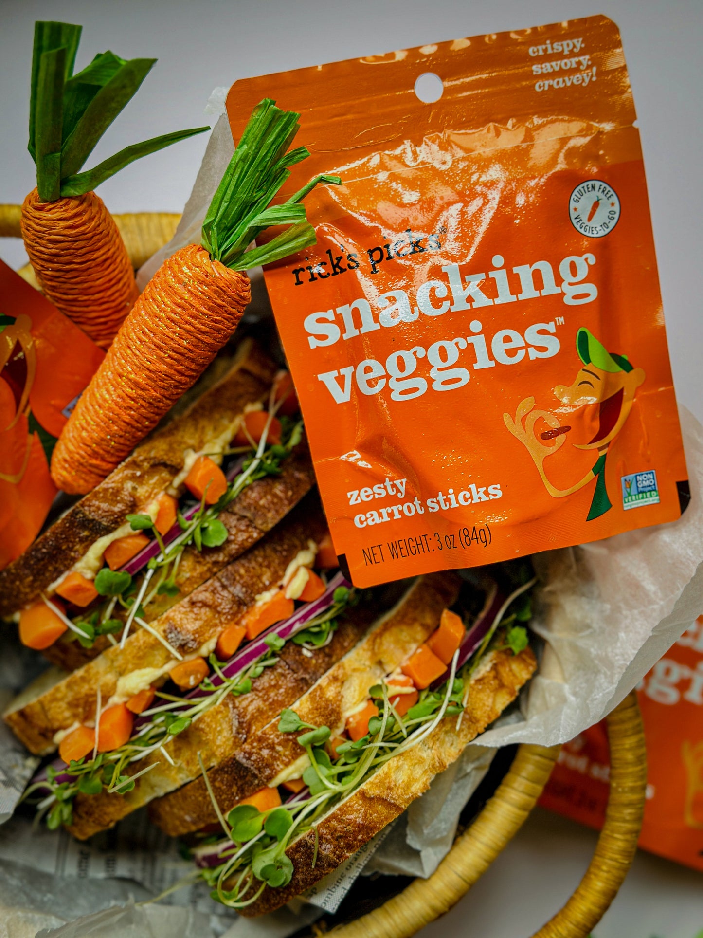 NEW Snacking Carrots  - 5 pack!