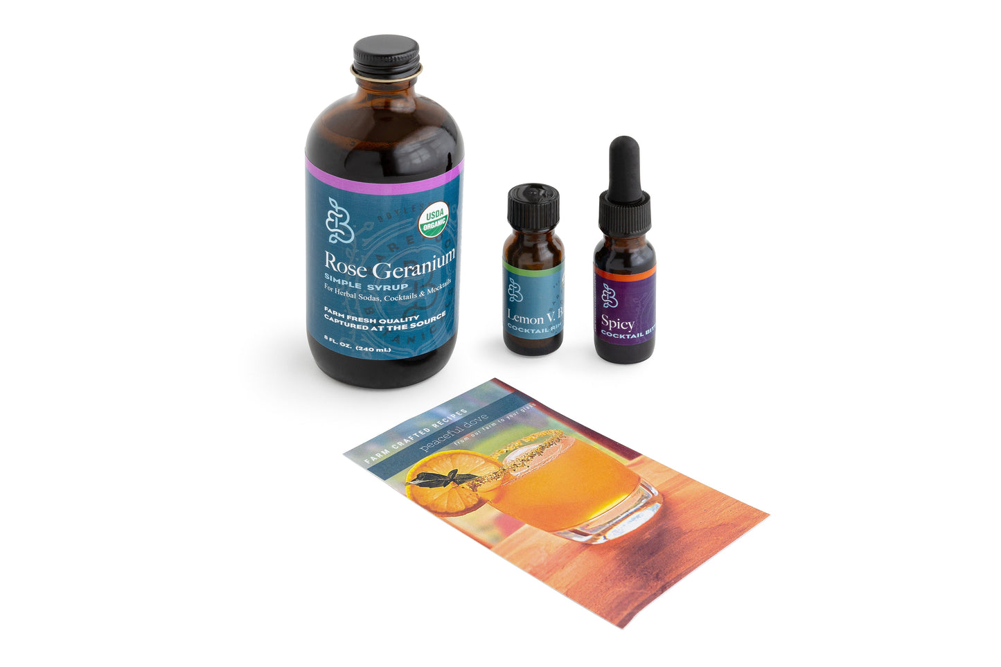 Peaceful Dove Tequila Cocktail Kit – Botanical Paloma Set