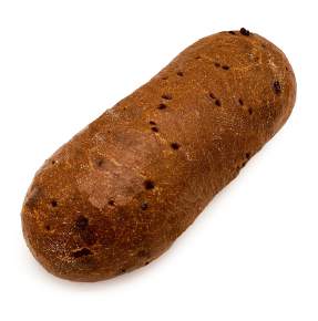 Raisin Pumpernickel Silver Bell Bread - 1/2